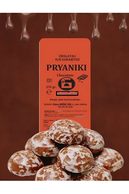 PRYANİK KAKAOLU KURABİYE 250GR
