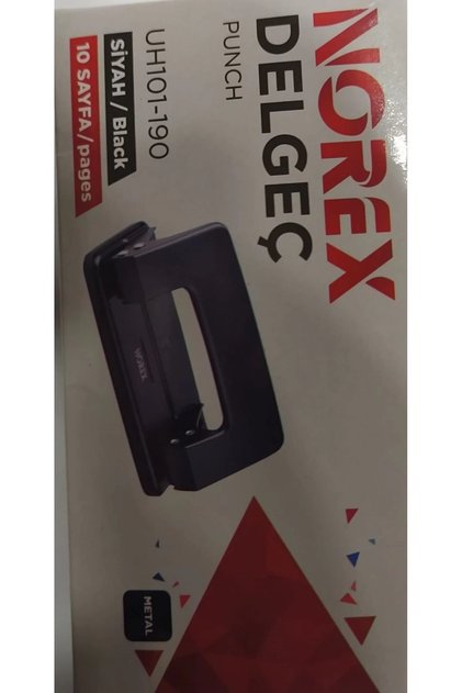 Perforator (Hole Punch) Metal 10 Sheets Black Uh101-190