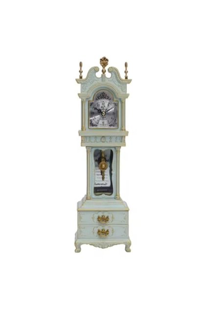 Ceas De Masă Decorativ Cu Pendul Și Cutie Muzicală,mecanism Cu Cuarț,2 Sertare Pentru Bijuterii