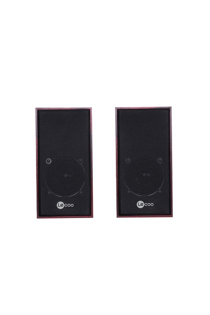 Ds105 Usb 3.5mm Jack Girişli Kablolu Ahşap Hoparlör 6w Stereo Masaüstü Bilgisayar Ses Sistemi