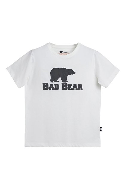 تيشيرت للأطفال من Bear Tee باللون الأبيض الفاتح