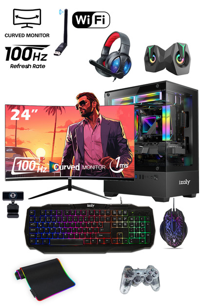 İzoly N12X Hazır Sistem i5 3470 16 GB RAM Bilgisayar Oyuncu
