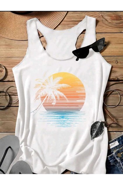 Mix Swimmer Women's Tank Top Tshirt