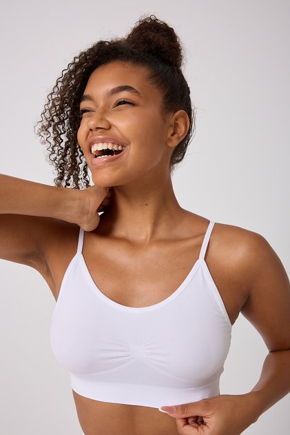 Women's Thin Strap Seamless Stretchy Bustier