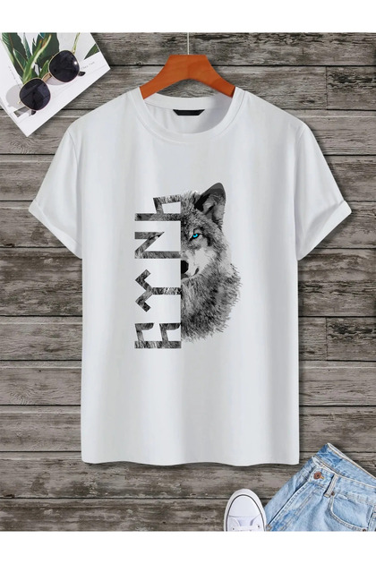 Turkish-Wolf-Wolf-Print T-Shirt-Wolf Print T-Shirt