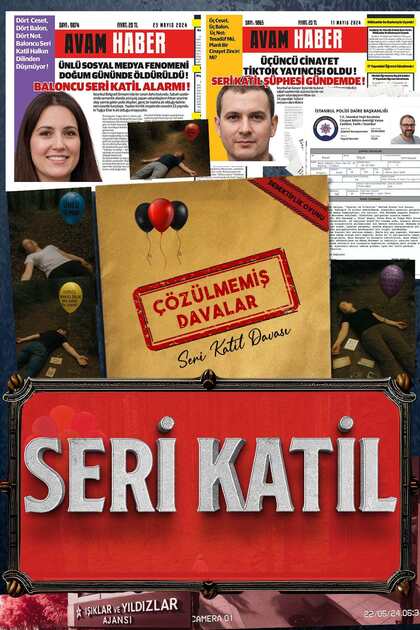 Seri Katil Davası Dedektif Oyunu Suçluyu Bulma Dedektiflik Oyunu, Cinayet Çözme Katili Bulma Oyunu