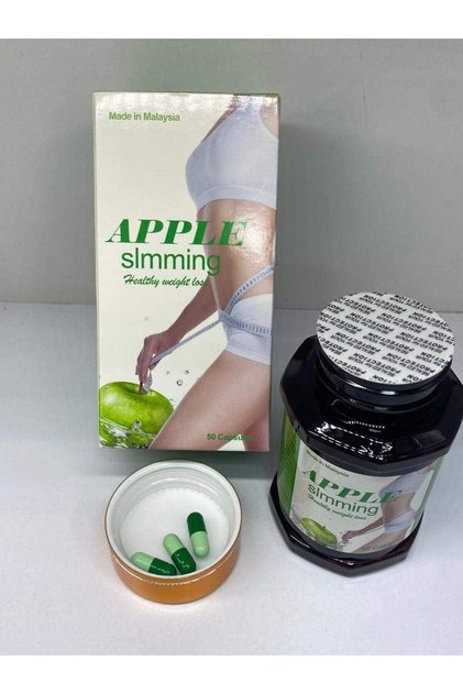 Apple Healthy Weight Loss 50 Capsules Original Malaysia