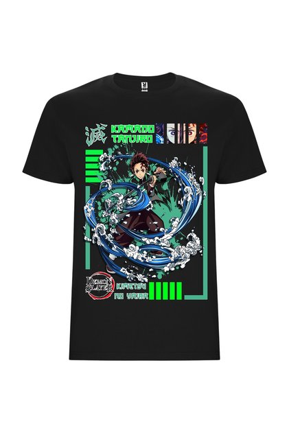 Tricou unisex, 100% bumbac, Demon Slayer