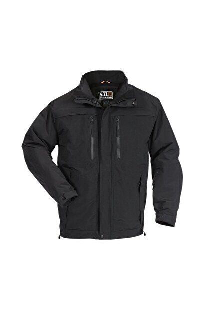 Generic Brands Men's Black Zippered Bristol Coat- Trendyol