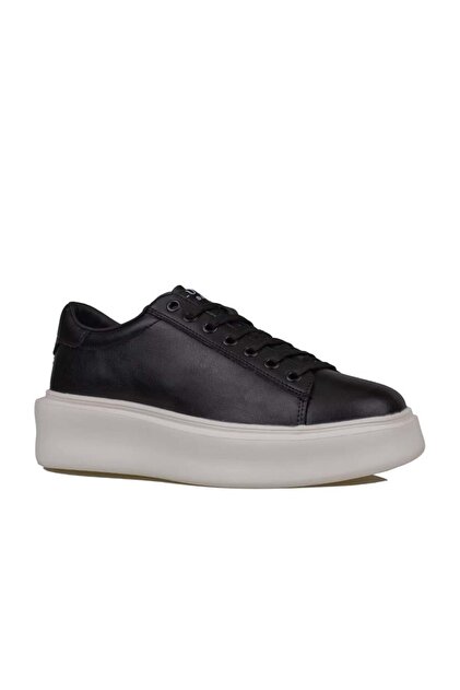 Black Gage Men's Leather Sneaker Shoes