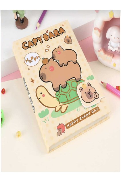 Capybara Magnetic Notebook with Cover