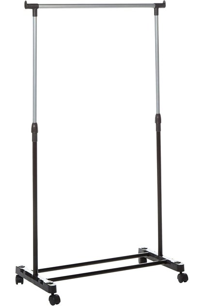 Stainless Steel Elevation Type Folding Clothes Hanger Single Pole