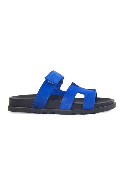 Women's Strappy Suede Slippers 215516