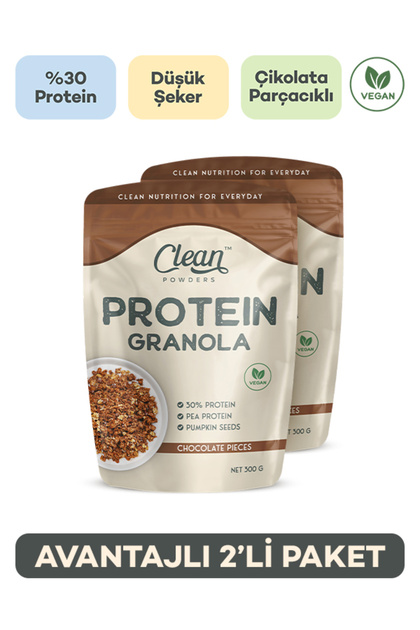 Protein Granola 300 Gr Çikolata Parçacıklı 2 Adet