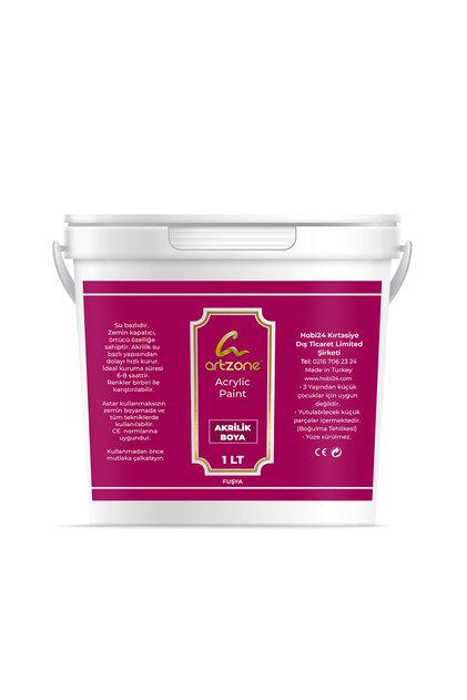 Akrilik Boya 1000ml - Fuşya