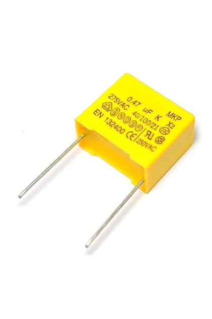 Condensator de polipropilena 0.47 uF, 275 V