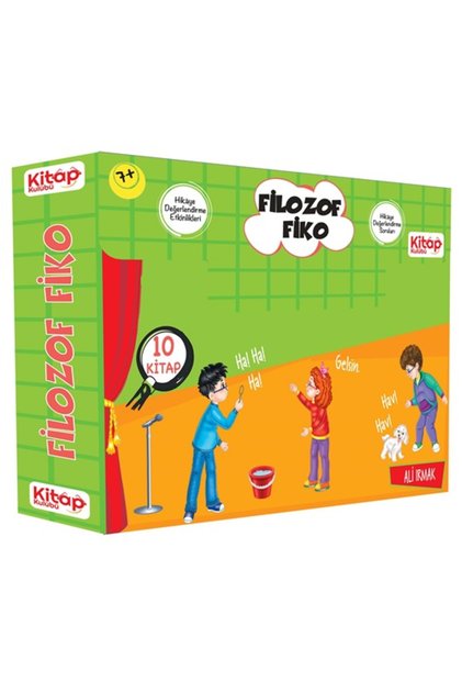 Kitap Kulübü 2. Sınıf Filozof Fiko Hikaye Seti 1 Etkinlikli Değerlendirme Testi 10 Kitap Hikaye Seti