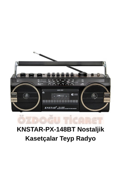 ÖZDOĞU TİCARET Nostaljik Teyp Kasetçalar KNSTAR-PX-148BT - Fiyatı