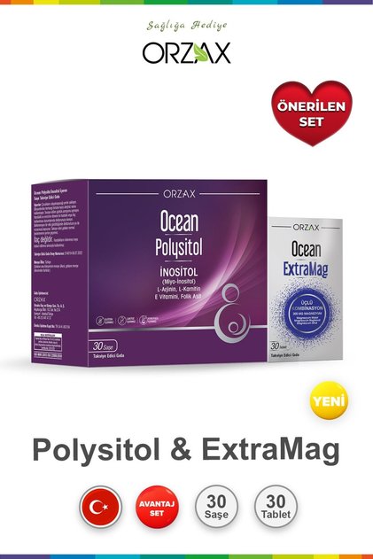 Polysitol 30 Sachets - Folic Acid 400 Μg & Extramag 30 Tablets