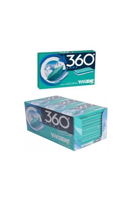 Vivident 360 Nane Aromalı Şekersiz Sakız 33 g x 18 Adet - Fiyatı
