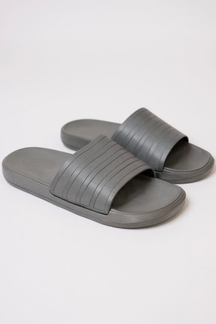 Alb 10225 Solid Color Men's Beach Pool Garden Summer Street Slippers