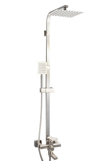Coloana de dus TRENDY'S, cu trei functii, inox satinat