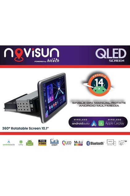 NV-5005R (2+32G) 360 Rotate Android Multimedya 10.1”
