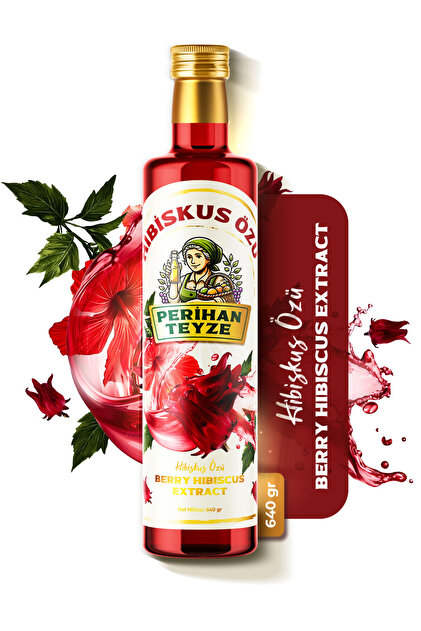 Perihan teyze Berry Hibisküs Özü %100 Doğal 640 Gr - Fiyatı, Yorumları