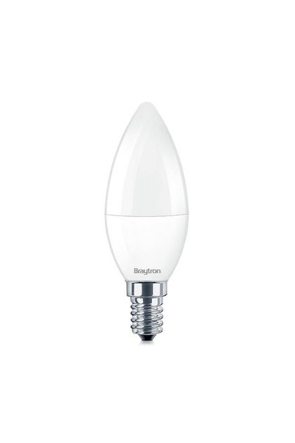 Bec LED C37 PLS, 6,5W, 4000K, E14, 560 lm, lumânare