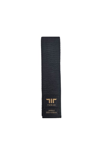 Tusah Premium Siyah Kuşak Black Belt Taekwondo Tekvando Kemeri