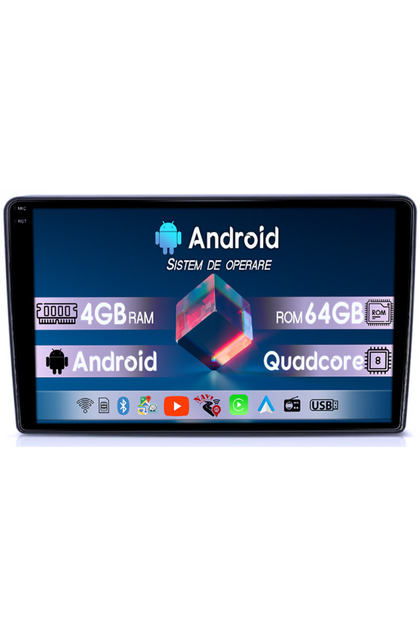 Navigatie dedicata Zafira B, Vectra C, Astra H, Meriva, Corsa D, Antara, 4GB RAM 64GB ROM, Quad Core