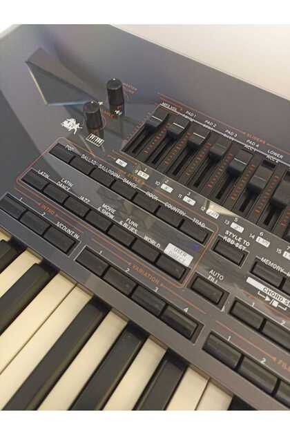 TURKUAZ KORG PA4X 61 TUŞ KORUMA CAMI PLEKSİ MÜZİK ALETİ AKSESUARI