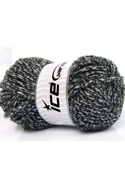 Lot of 4 X 100Gr Skeins Ice Yarns Atlas Superbulky Yarn Black White