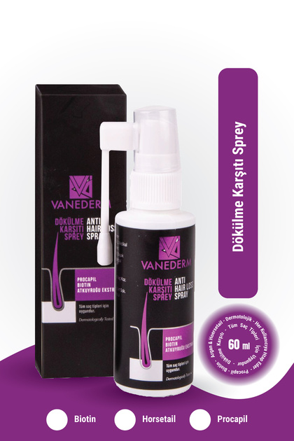 Vanederm Natural Hair Care and Anti-Hair Loss Serum 60 ml
