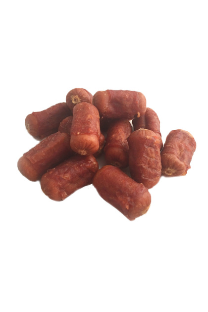 Recompense pentru caini Agility, carnati de vita impletiti cu rata, 500g