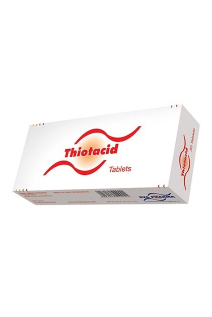 Thiotacid Alpha Lipoic Acid 300 mg 30 Tablets ثيوتاسيد 300مج | 30قرص