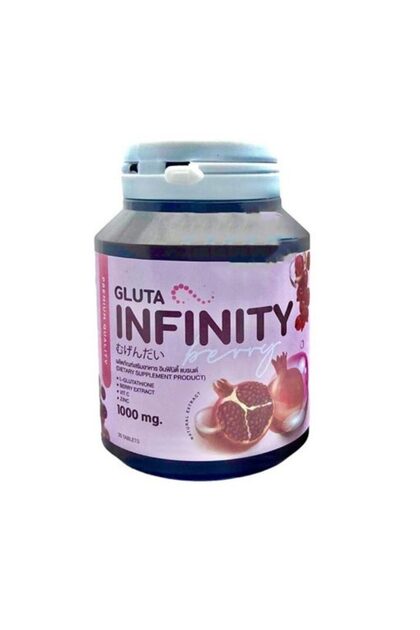 Gluta Infinity 1000mg 30 Tablets Product of Thailand- Trendyol