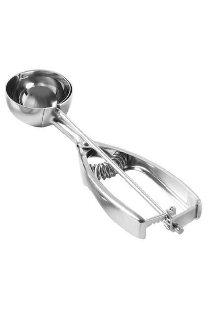 Lingură de porționare pentru înghețată Kitchen Line, Hendi, oțel inoxidabil 18/8, 1/20 l, cană 56 mm