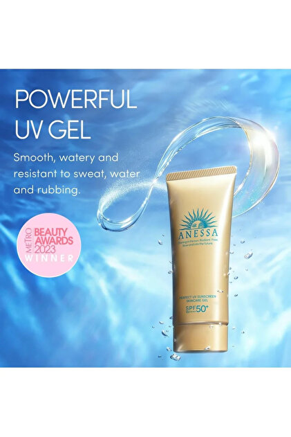 ANESSA Perfect UV Sunscreen Skincare 2本 Anessa Perfect UV Sunscreen Skincare Gel SPF 50+, 90 ml- Trendyol