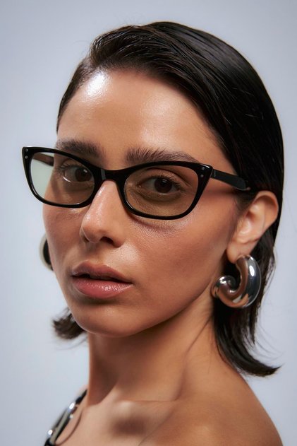 Mavri Dark Brown Olive Sunglasses