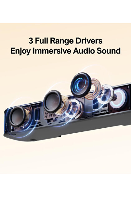 ULTIMEA Aura A40 7.1 Kanal Soundbar4 Subwoofer Uygulama Kontrollü