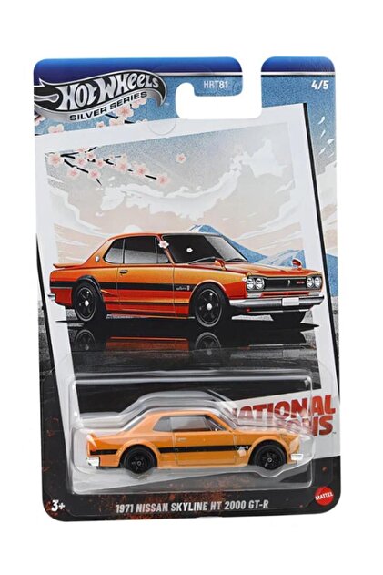 HOT WHEELS SILVER SERIES Arabalar Özel Seri 1971 NISSAN SKYLINE HT