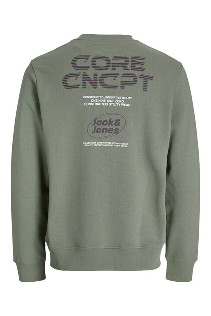 Jack & Jones Jcovıbrant Yeşil Erkek Sweatshirt 12277749 - Fiyatı