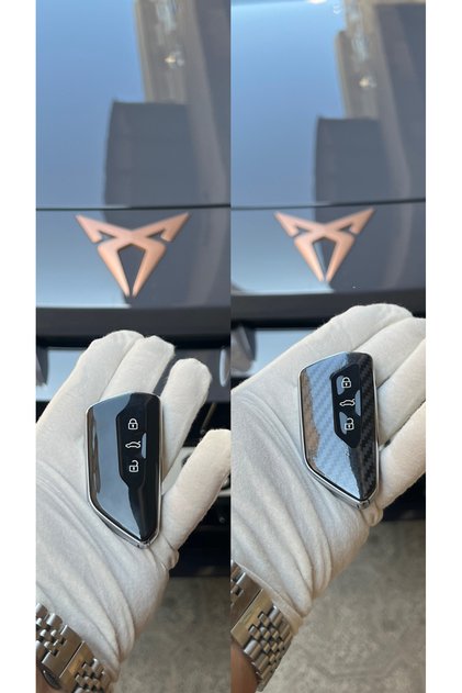 Formentor / Leon / Leon mk4 ( 5D Fiber Karbon Siyah )