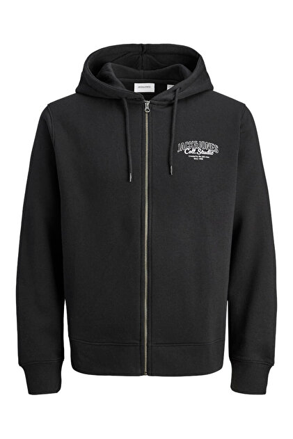 Jack & Jones Jjmakoto Siyah Erkek Sweatshirt 12278607 - Fiyatı