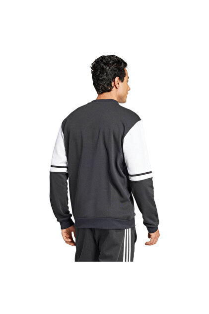 adidas Sq25 Sw Crew Siyah - Beyaz Erkek Sweatshirt JE2780 - Fiyatı
