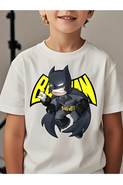 Boy's Batman Printed T-Shirt