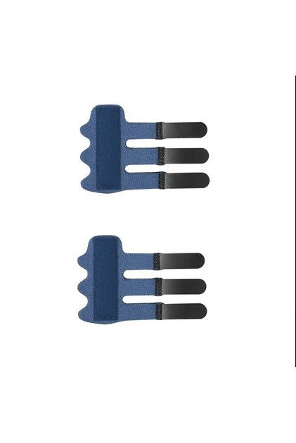 Shamen 2Pcs Adjustable Finger Splint Comfort Support-Broken, Arthritic & Trigger Fingers