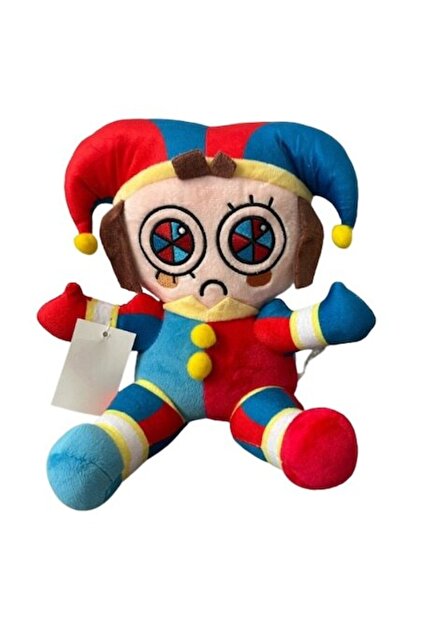 Figurina Digital Circus, 30cm, rosu-albastru