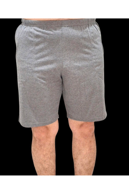 Cotton Pocket Combed Cotton Men's Shorts Anthracite